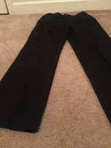  Lee Women&#39;s Casual Pants Pockets Stretch Size 8 Black - $38.61