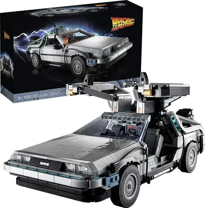 New Toys New Back To The Future Time Machine Compatible 10300 Building B... - $86.80