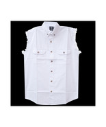 Mens Cutoffs White Shirt - $112.32