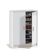 Zing White Gloss Bookcase - £149.69 GBP