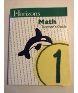 Horizons Mathematics Grade 1 Math Teacher&#39;s Guide Alpha Omega TE 1st - £11.75 GBP