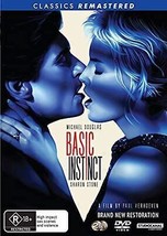 Basic Instinct DVD | Michael Douglas, Sharon Stone | Region 4 - £9.52 GBP