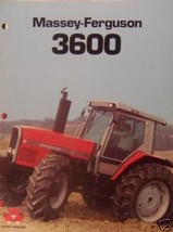 1990 Massey Ferguson 3630, 3650, 3680 Tractors Brochure - $5.00
