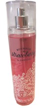 Bath &amp; Body Works Bourbon Strawberry Vanilla Fragrance Mist Spray 8oz - $21.34