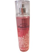 Bath &amp; Body Works Bourbon Strawberry Vanilla Fragrance Mist Spray 8oz - $30.01 CAD
