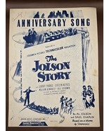 1946 Anniversary Song &quot;The Jolson Story&quot; Sheet Music - Saul Chapman - Co... - $11.91