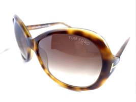 New Tom Ford Cecile TF 171 56F 58mm Tortoise Gradient Women&#39;s Sunglasses - £152.69 GBP