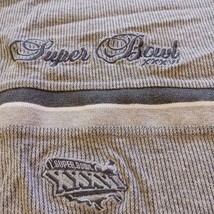 Reebok Super Bowl XXXVI Men's Gray Crewneck Embroidered Sweatshirt Size 2XL image 3