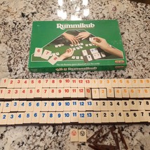 Vintage The Original Rummikub Spear&#39;s Games board 1988 green box tile rummy - £32.95 GBP