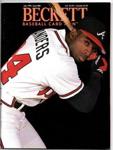 VINTAGE 1992 Beckett Baseball Card Magazine #88 Deion Sanders Braves - £7.90 GBP