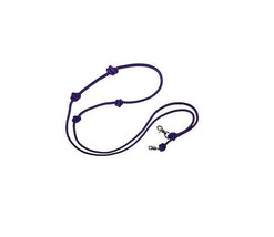 Horse Reins knotted Barrel Purple Nylon Rope 8ft Long HRKPU - $16.83