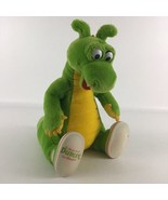 Adventures Of Dudley The Dragon 11&quot; Plush Stuffed Animal Toy Vintage 1990&#39;s - £23.49 GBP