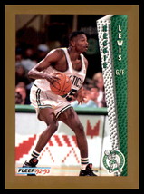 1992-93 Fleer #16 Reggie Lewis Boston Celtics - $1.98