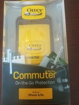 New Otterbox Commuter Series Case for iPhone 5/5s/SE Black-Brand New-SHIPS N 24H - £39.95 GBP