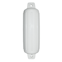 Taylor Made Storm Gard™ 6.5&quot; x 22&quot; Inflatable Vinyl Fender - White - £42.47 GBP