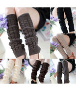 Cable Knit Leg Warmers: Cozy Style &amp; Warmth for Winter | Fashionable Boo... - £7.08 GBP+