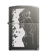 Zippo Lighter - Cindy Pinup Black Ice - 851310 - $37.32