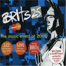Various Artists : Brit Awards 2005: Brits 25 CD Album With DVD 3 Discs (2005) Pr - £13.98 GBP