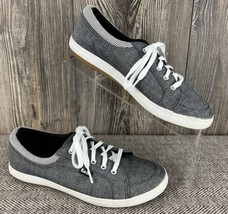Keds Sneakers Shoes Women&#39;s Size 6.5 Heather Grey, Lace-Tie Style #WF63020 - $11.88