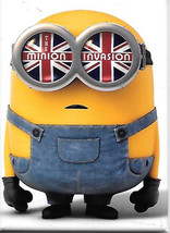 Minions Movie Bob &amp; The Minion Invasion (British) Refrigerator Magnet NEW UNUSED - £3.18 GBP