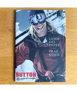 2003-2004 MONT SUTTON Resort Ski Trail Map QUEBEC Canada Eastern Townships - $14.95