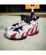 Nike Mens Air DT Max 96 Size 8.5 Deion Sanders Diamond Turf Red White 316408-161 - £135.55 GBP