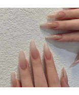 24Pcs Gradient Press on Long Almond False Nails - $7.95