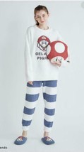 Gelato Pique Super Mario Collaboration Ladies MARIO Jacquard Setup BIUL - £178.14 GBP