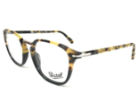 Persol Eyeglasses Frames 3187-V 1088 Black Brown Tortoise Square 51-21-145 - £109.76 GBP