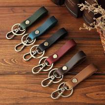 Leather Keychain Belt Loop Clip - £12.16 GBP