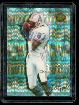 Vintage 1996 Fleer Ultra Skybox Holo Football Card #14 Chris Sanders Oilers - £6.61 GBP