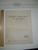 Alan Fisher 1964 Chemical Stimulation of the Brain * Scientific American... - £25.22 GBP