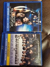 Lot Of 2: The Expendables 3 [Bd + Dvd] Ender&#39;s Game [Bd ONLY/NO Dvd] Used - $4.94