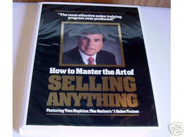 Tom Hopkins - How To Master The Art of Selling Anything - 12 Tapes + 12 ... - $79.88