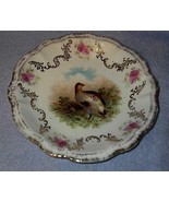 Old Vintage Bavaria Marked Quail Game Plate - $467.06 MXN