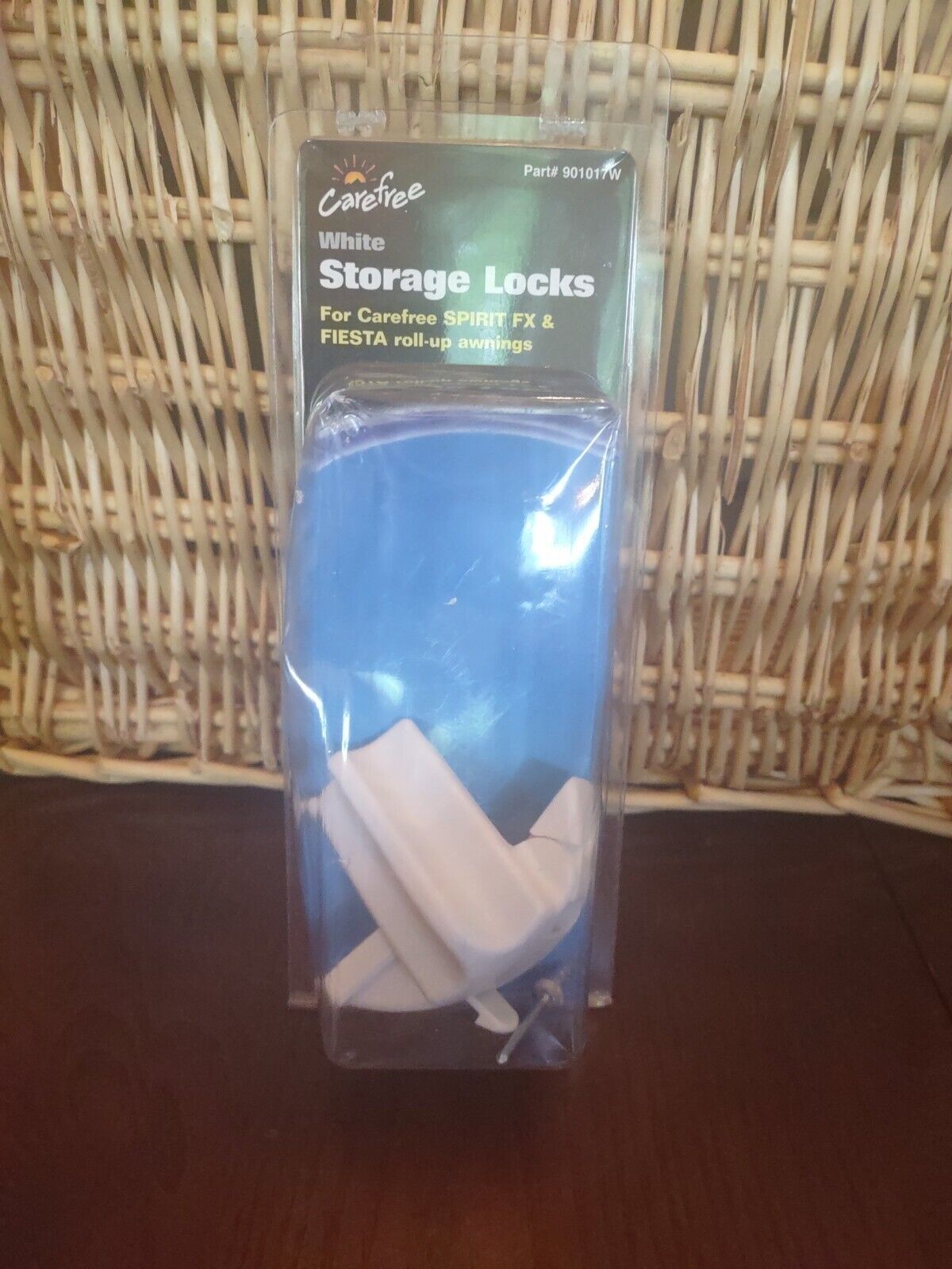Carefree of Colorado 901017W White Patio Awning Storage Lock-New--SHIPS ... - $34.53