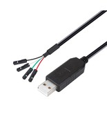 DTech USB to TTL Serial 3.3V Adapter Cable TX RX Signal 4 Pin 0.1 inch P... - £18.68 GBP