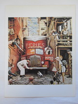 8.5&quot;x11&quot; Norman Rockwell Bookplate Print: Traffic Conditions - £7.70 GBP