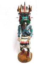 Vintage Hopi Deer Dancer Kachina Doll, 17.25&quot; Katsina, Alton Honahni Sr, c1970s - £2,682.44 GBP