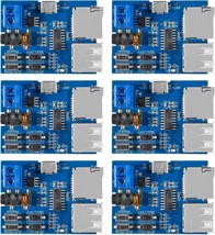 6Pcs Micro Usb Mp3 Decoder Module Tf Card U Disk Mp3 Format Decoder Boar... - £28.08 GBP