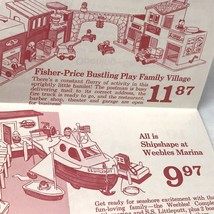 The BIG TOY BOX at SEARS Christmas 1973 Weebles Fisher Price Tryke Bike Ad 70s - £9.43 GBP