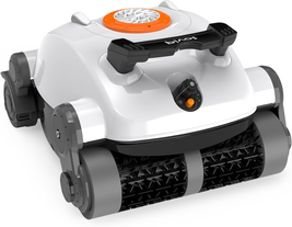 Wall Climbing Cordless Robotic Pool Cleaner, Quick Water Release, Self-Parking C - £628.42 GBP