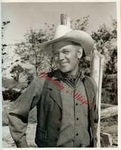 Harry Carey Jr. Cowboy Disney TV Western B&amp;W 8x10 Photo - £7.89 GBP