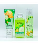 Bath &amp; Body Works Cucumber Melon Body Cream, Mist and Shower Gel 3-Piece... - €28,73 EUR