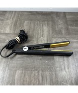 GVP 1 Inch Ceramic Ionic Hair Straightening Flat Iron Salon Pro Model 20... - £12.40 GBP