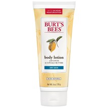 Burt&#39;s Bees Body Lotion Cocoa &amp; Cupuacu Butters for Dry Skin - Non Greasy 6 oz - £6.78 GBP