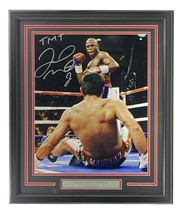 Floyd Mayweather Jr Signé Encadré 16x20 Boxe Ko Photo Tmt Inscr Bas ITP - £270.57 GBP