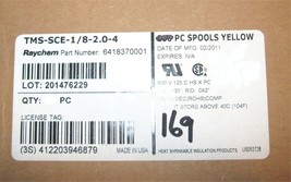 TYCO/Raychem TMS-SCE-1/8-2.0-4 Heat Shrink Wire ID Sleeve Yellow Color- ... - $415.34 MXN