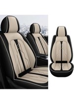 2014-2023 Ram ProMaster 3500 Front Seat Covers Black And Cream Full Seat Cover - £46.43 GBP