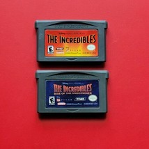 Incredibles Original &amp; Rise of the Underminer Nintendo Game Boy Advance ... - £11.00 GBP